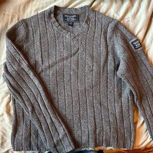 Abercrombie & Fitch Charcoal Sweater